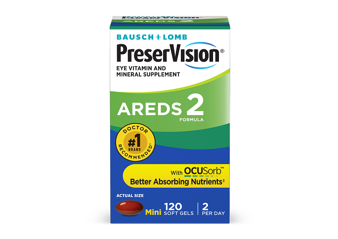 1. PreserVision AREDS 2 MiniGels by Bausch + Lomb