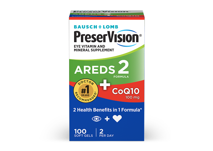 1. PreserVision AREDS 2 CoQ10 Formula